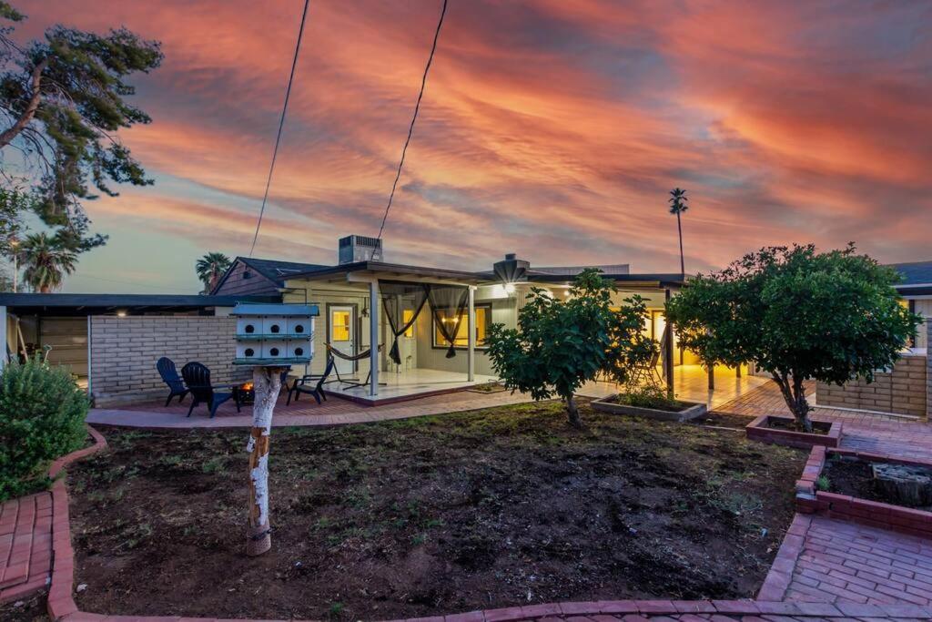 New Midtown Modern Studio With Backyard Phoenix Extérieur photo