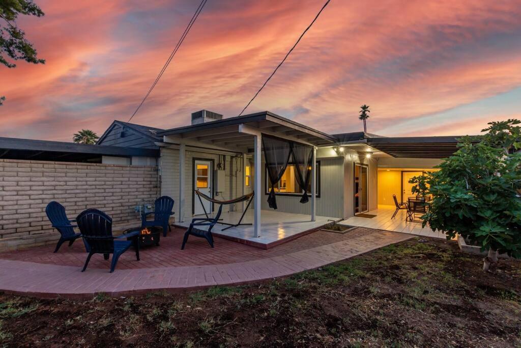 New Midtown Modern Studio With Backyard Phoenix Extérieur photo