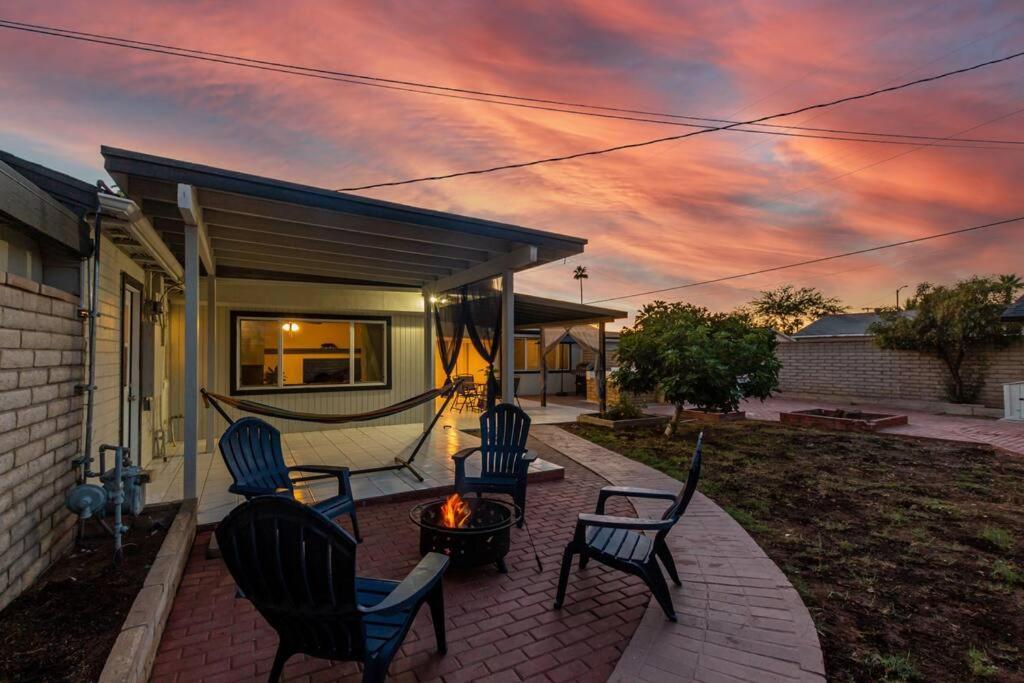 New Midtown Modern Studio With Backyard Phoenix Extérieur photo
